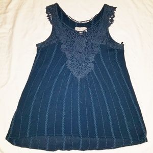 Knox Rose blue tank Sz Medium